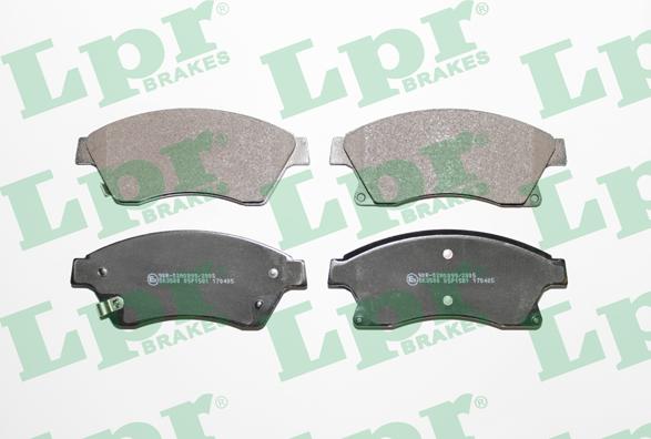 LPR 05P1581 - Brake Pad Set, disc brake onlydrive.pro