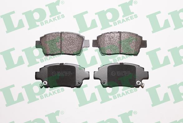 LPR 05P1062 - Brake Pad Set, disc brake onlydrive.pro