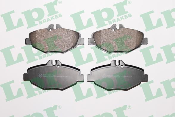 LPR 05P1124 - Brake Pad Set, disc brake onlydrive.pro