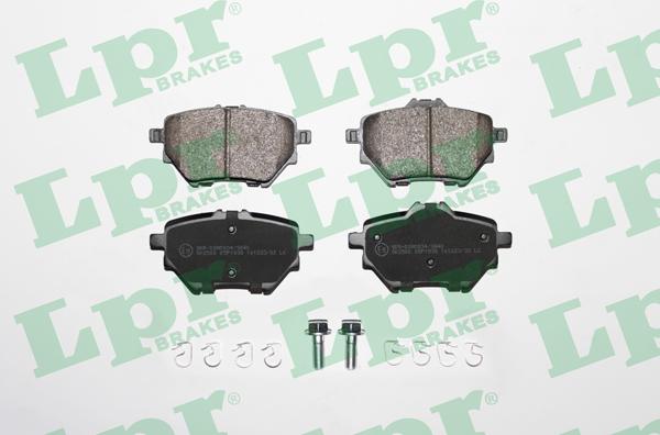 LPR 05P1838 - Brake Pad Set, disc brake onlydrive.pro