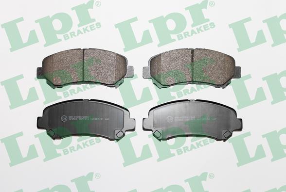 LPR 05P1314 - Brake Pad Set, disc brake onlydrive.pro