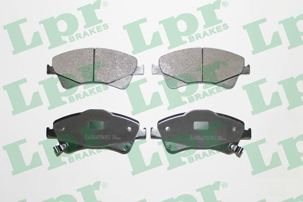 LPR 05P1313 - Brake Pad Set, disc brake onlydrive.pro