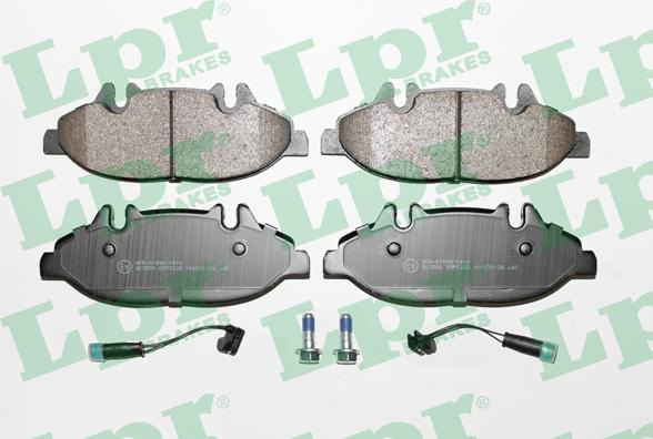 LPR 05P1228 - Brake Pad Set, disc brake onlydrive.pro