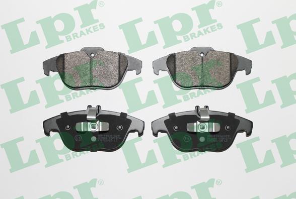 LPR 05P1274 - Brake Pad Set, disc brake onlydrive.pro