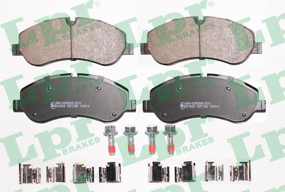 LPR 05P1786 - Brake Pad Set, disc brake onlydrive.pro