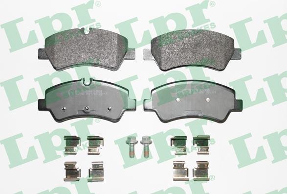 LPR 05P1787 - Brake Pad Set, disc brake onlydrive.pro