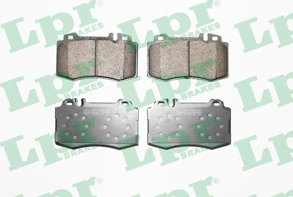 LPR 05P849 - Brake Pad Set, disc brake onlydrive.pro