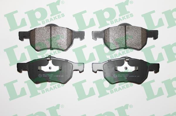 LPR 05P841 - Brake Pad Set, disc brake onlydrive.pro