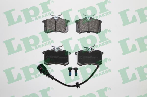 LPR 05P853 - Brake Pad Set, disc brake onlydrive.pro