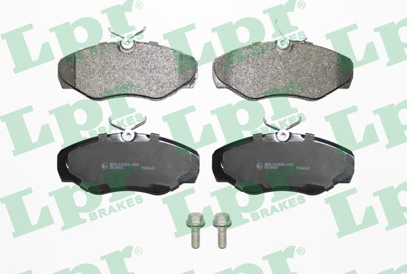 LPR 05P869 - Brake Pad Set, disc brake onlydrive.pro