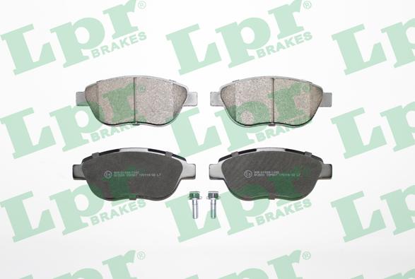 LPR 05P807 - Brake Pad Set, disc brake onlydrive.pro