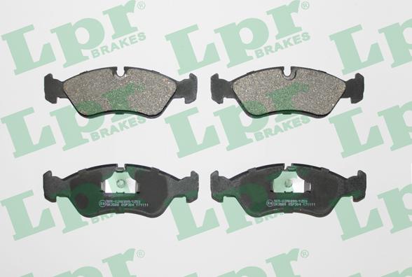 LPR 05P304 - Brake Pad Set, disc brake onlydrive.pro