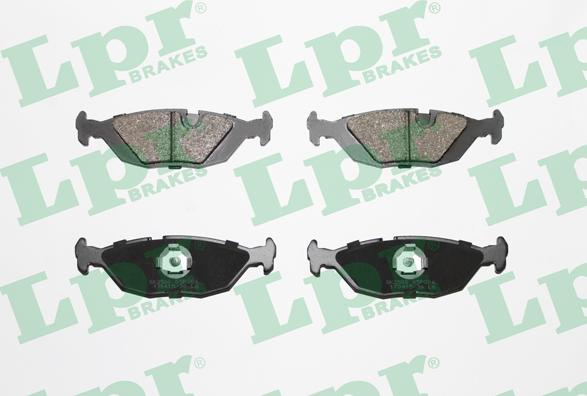 LPR 05P306 - Brake Pad Set, disc brake onlydrive.pro