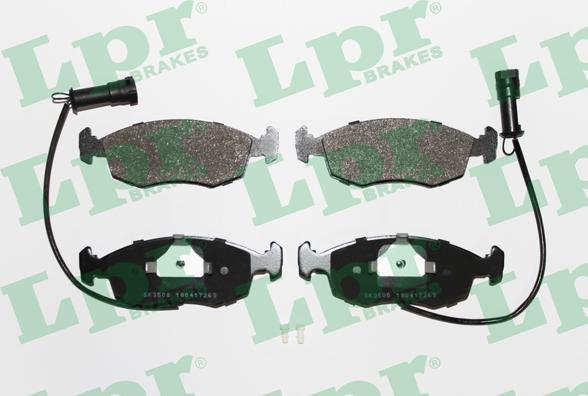 LPR 05P269 - Brake Pad Set, disc brake onlydrive.pro