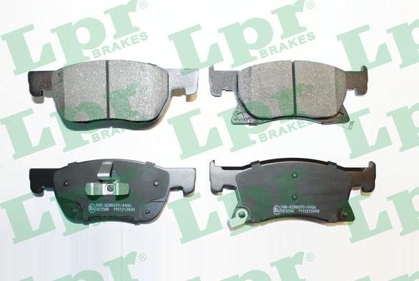 LPR 05P2048 - Brake Pad Set, disc brake onlydrive.pro