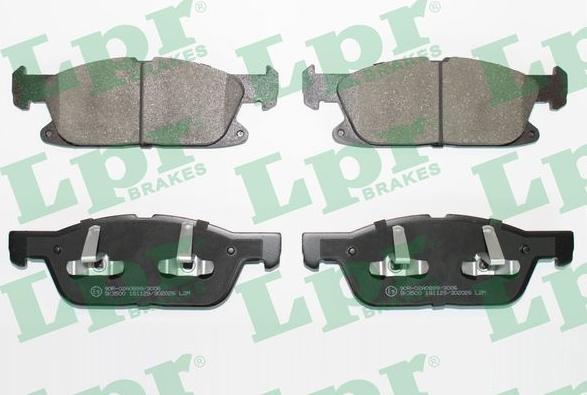 LPR 05P2026 - Brake Pad Set, disc brake onlydrive.pro