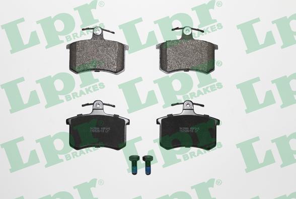 LPR 05P215 - Brake Pad Set, disc brake onlydrive.pro