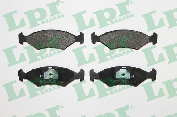 LPR 05P233 - Brake Pad Set, disc brake onlydrive.pro