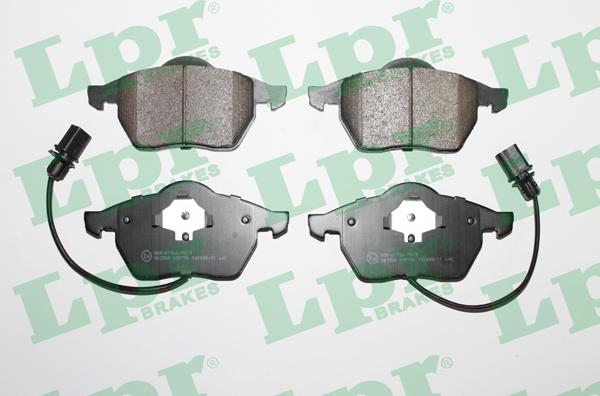 LPR 05P790 - Brake Pad Set, disc brake onlydrive.pro