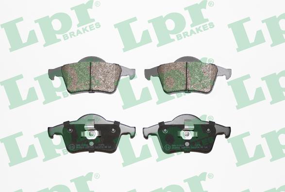 LPR 05P705 - Brake Pad Set, disc brake onlydrive.pro