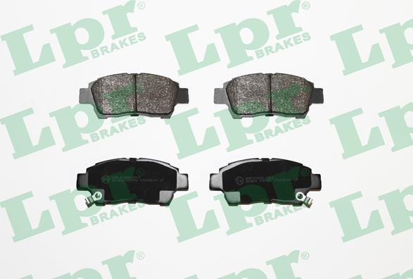 LPR 05P700 - Brake Pad Set, disc brake onlydrive.pro