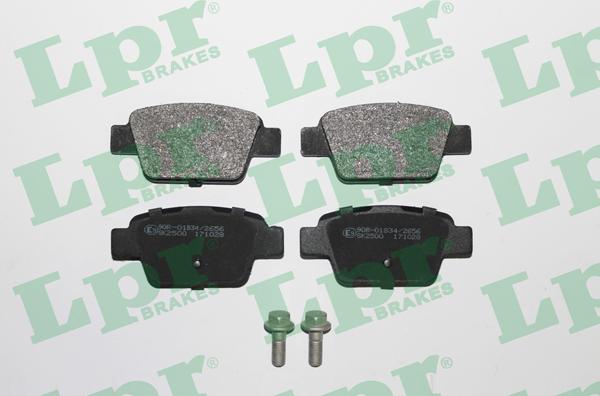 LPR 05P780 - Brake Pad Set, disc brake onlydrive.pro