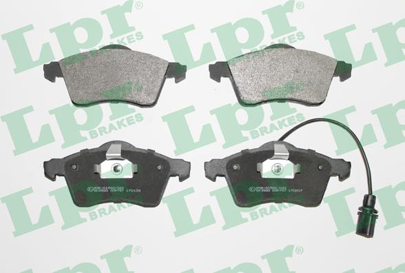 LPR 05P787 - Brake Pad Set, disc brake onlydrive.pro