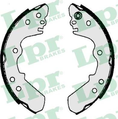 LPR 06340 - Brake Shoe Set onlydrive.pro