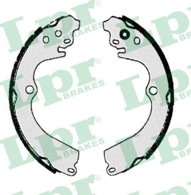 LPR 06230 - Brake Shoe Set onlydrive.pro