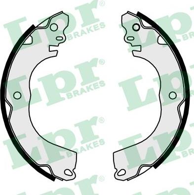 LPR 01097 - Brake Shoe Set onlydrive.pro