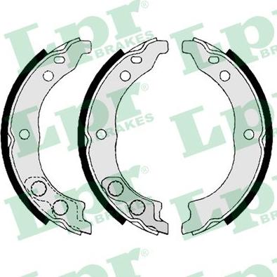 LPR 08900 - Brake Shoe Set, parking brake onlydrive.pro