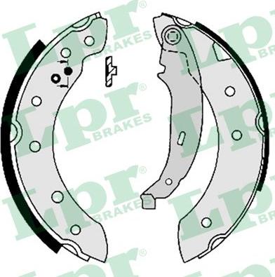 LPR 07130 - Brake Shoe Set onlydrive.pro