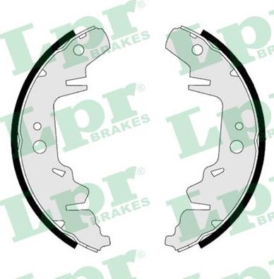 LPR 07280 - Brake Shoe Set onlydrive.pro