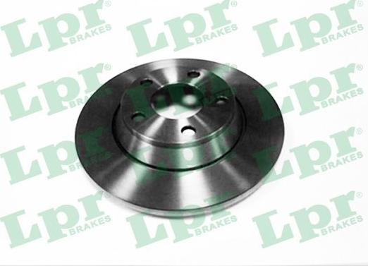 LPR A1411P - Brake Disc onlydrive.pro