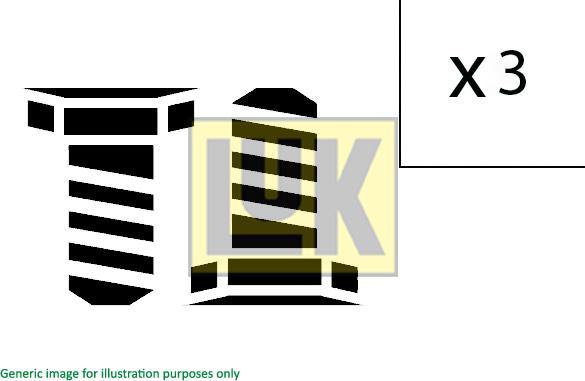 LUK 411 0175 10 - Skrūvju komplekts, Spararats onlydrive.pro