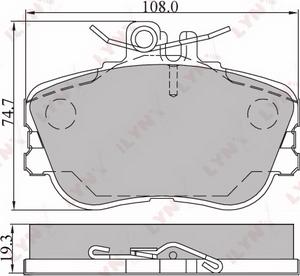 Mercedes-Benz 0024202120 - Brake Pad Set, disc brake onlydrive.pro