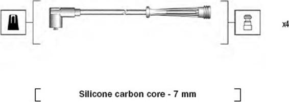 Magneti Marelli 941145380735 - Ignition Cable Kit onlydrive.pro