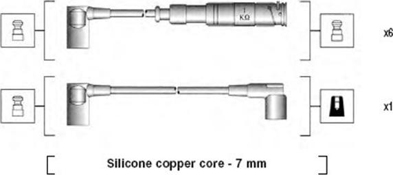 Magneti Marelli 941115110655 - Sytytysjohtosarja onlydrive.pro