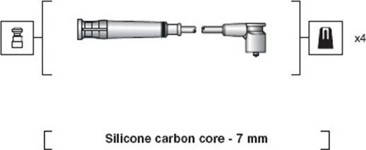 Magneti Marelli 941318111269 - Sytytysjohtosarja onlydrive.pro