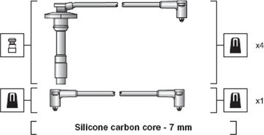 Magneti Marelli 941318111264 - Комплект проводов зажигания onlydrive.pro