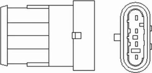 Magneti Marelli 466016355002 - Oxygen, Lambda Sensor onlydrive.pro