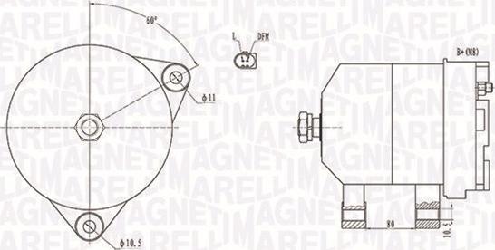 Magneti Marelli 063731913010 - Alternator onlydrive.pro