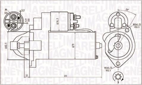 Magneti Marelli 063720624010 - Starter onlydrive.pro