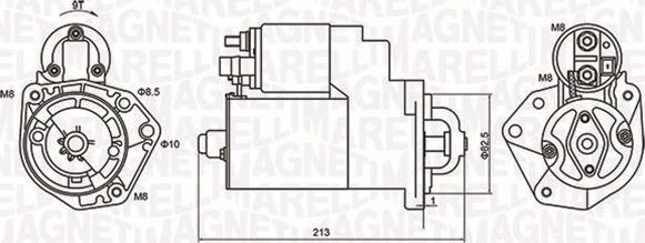 Magneti Marelli 063720880010 - Starter onlydrive.pro