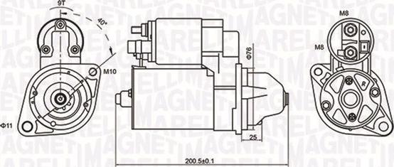 Magneti Marelli 063721412010 - Starter onlydrive.pro