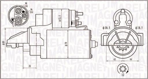 Magneti Marelli 063721421010 - Starteris onlydrive.pro