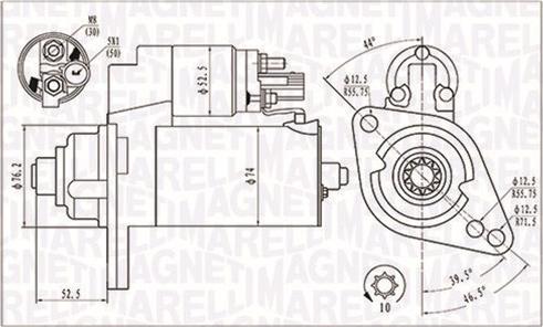 Magneti Marelli 063721293010 - Starteris onlydrive.pro