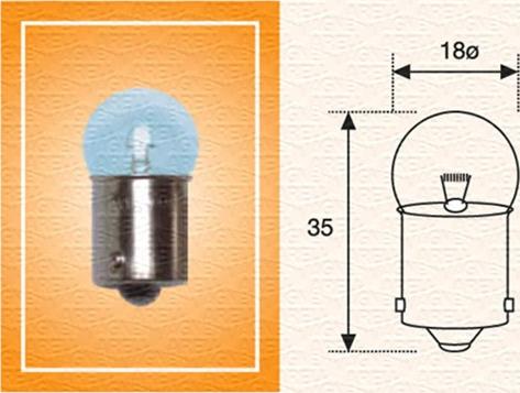 Magneti Marelli 004009100000 - Bulb, licence plate light onlydrive.pro