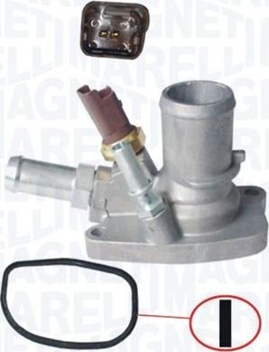 Magneti Marelli 352317100460 - Coolant thermostat / housing onlydrive.pro