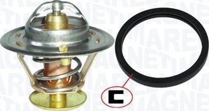 Magneti Marelli 352317100390 - Coolant thermostat / housing onlydrive.pro